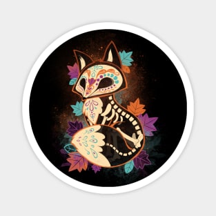 Calavera Fox Magnet